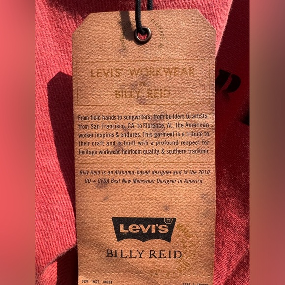 Billy Reid x Levi’s Calabama collab t-shirt. Faded red, Men’s Medium. Rare find. - Picture 13 of 16